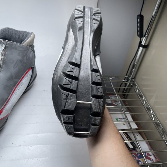 Salomon Slam 5 Pilot SNS Gray Cross Country Ski Boots Women's Size 9 US (Read) - Picture 7 of 16